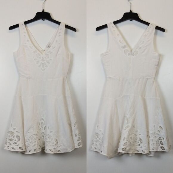 Joie Suzanna Lace Fit & Flare Dress - Picture 3 of 5